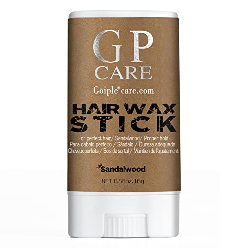 Hair Wax Stick Pomade Stick For Tames Flyaways, Wax Stick Pomade Gel For Wigs Edge Control Slick Stick Hair Pomade Stick Non-Greasy Styling Wax For Texture, Shapes, Repair Frizz, Smoothing (0.75 Oz) #TOP19