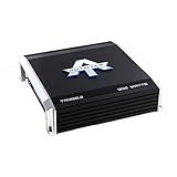 Autotek TA1250.2 TA Series 2 Channel Car Audio Amplifier (Black) – Class A/B Amp, 1200 Watt, Bass Boost, Marine Grade Protection Amplifier