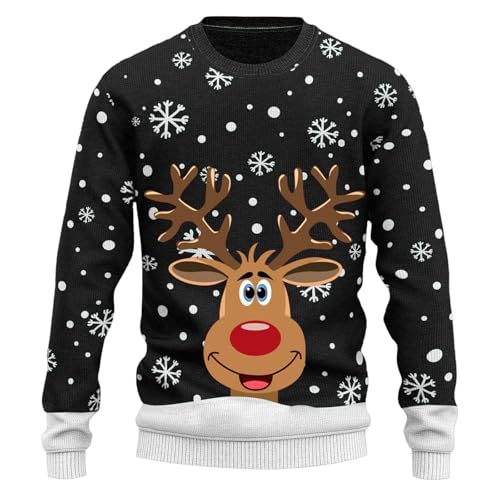 Lustiger Weihnachtspullover Herren - Ugly Christmas Sweater...
