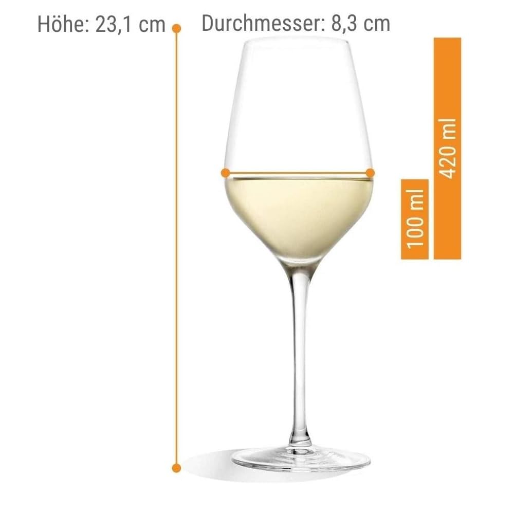 Stölzle Lausitz Exquisit Royal Weißweinkelch/Rotweinkelch Set 12 tlg