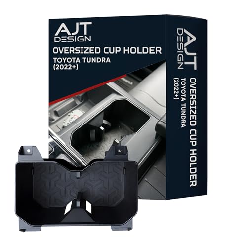Portavasos Sobredimensionado para Toyota Tundra (2022+) ABS Negro