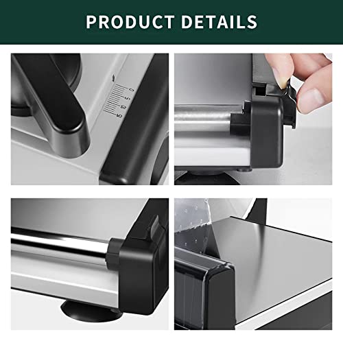 Cortadora eléctrica semi automática para carnes y vegetales 220V miniatura 7