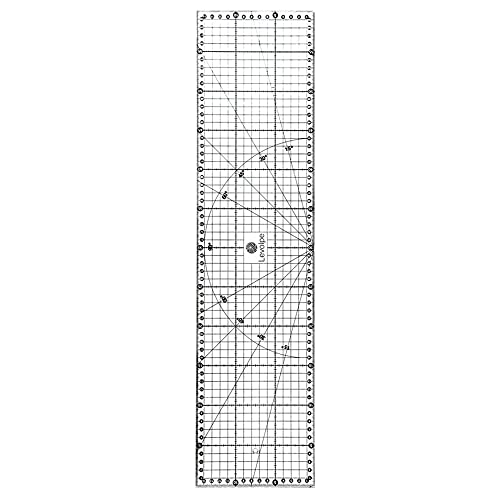 Régua 15x60 Cm Em Acrílico Patchwork Artesanato