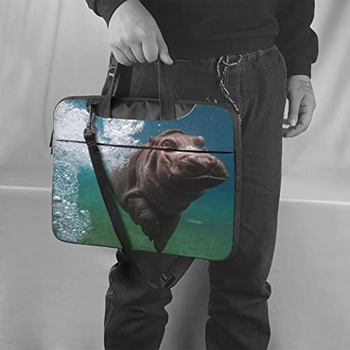 Sacoche pour ordinateur portable hippo de plongée robuste et chic - 2