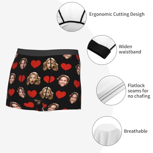 Custom Underwear Custom Boxers With Face for Boyfriend Personalized Boxers for Men Customized Gifts for Men Size S-2XL4