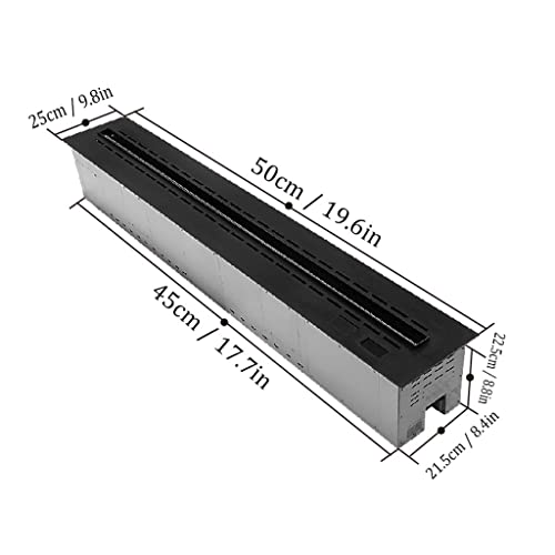 Indoor Fireplace Electric Embedded 3D Atomization Electrics Fireplaces Home Living Room Background Wall Steam Electric Fireplace 3D Simulation Flame Vertical Fireplace Electric(A)