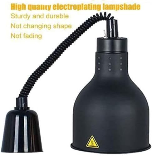 Lampe chauffante rétractable buffet suspendue maintien température - 5