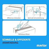 MARTOR SECUMAX 370 Sicherheitsmesser, Profi Cuttermesser, verdeckte Klinge – Ansicht 4
