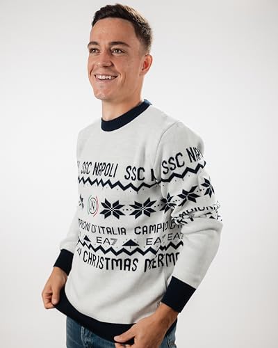 Pull mixte SSC Napoli idéal pour les soirées de match entre amis - 5