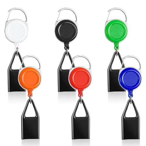 GTILE 6 Pcs Retractable Lighter Leash