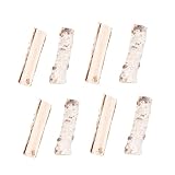 Bûches de noël : : en bois naturel avec une finition soignée et un excellent design.