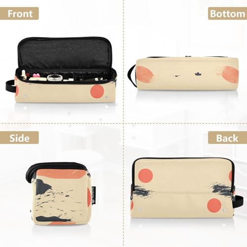 Estuche de viaje 2 en 1 para rizador y plancha con tapete resistente al calor, organizador portátil para planchas, rizadores y otros accesorios de cuidado del cabello miniatura 5