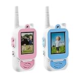 Video-Walkie-Talkies für – tragbare Sprecheinheiten, Funksignal-Transceiver, Kommunikationsset mit tragbarem Display, interaktive geeignet für |