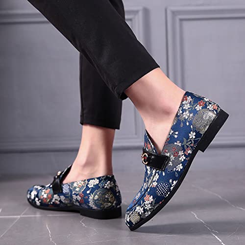 Men's Slip On Loafers Smoking Slippers Casual Wedding Party Prom Dress Shoes Moccasins Flats3