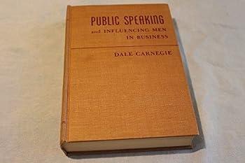 Hardcover Public Speaking and Influencing Men in Business. Book