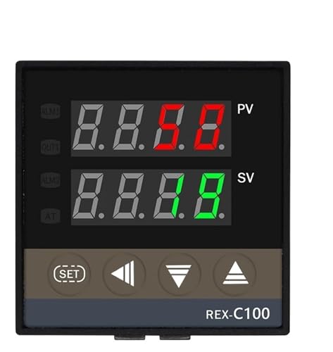 Evita sobrecalentamientos con el controlador de temperatura PID REX-C100 SSR y termopar universal K