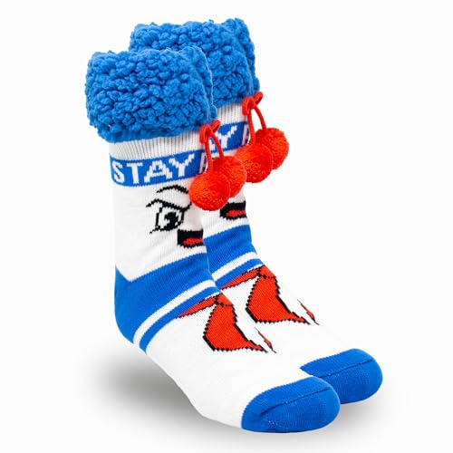 Image of Ripple Junction Ghostbusters Adult Movie Soft Sherpa Crew Sleep Socks