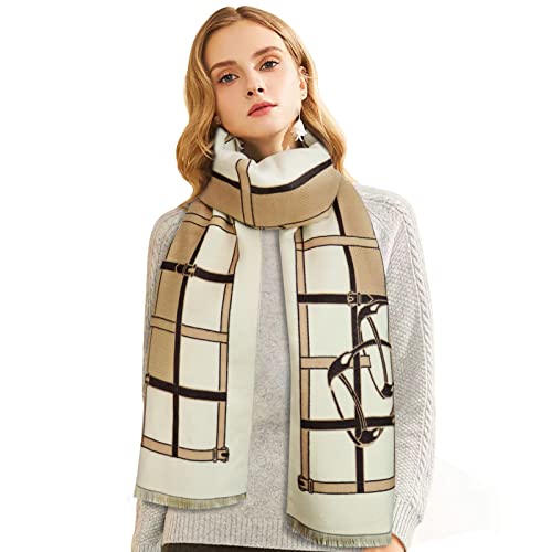 Redhom Women's Fashion Scarf Shawls And Wraps, Soft Large Blanket Pashmina For Fall Winter With Gorgeous Color Brown #TOP1