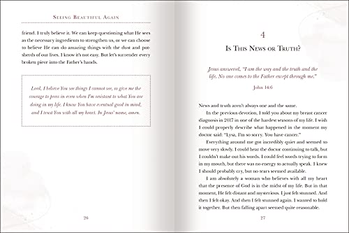 Image of Seeing Beautiful Again: 50 Devotions to Find Redemption in Every Part of Your Story - A Daily Devotional for Hope and Healing - The Perfect Christian Gifts for Women