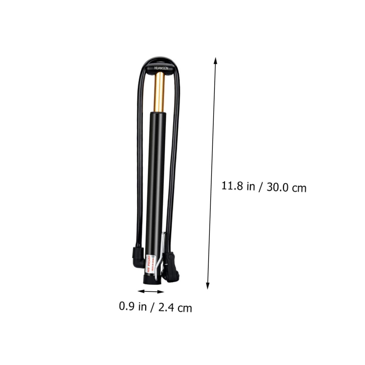 VICASKY Portable High Pressure Pump for Road Mountain Compact Design Lock Buckle Lightweight Easy to Carry Compatible Various Nozzles