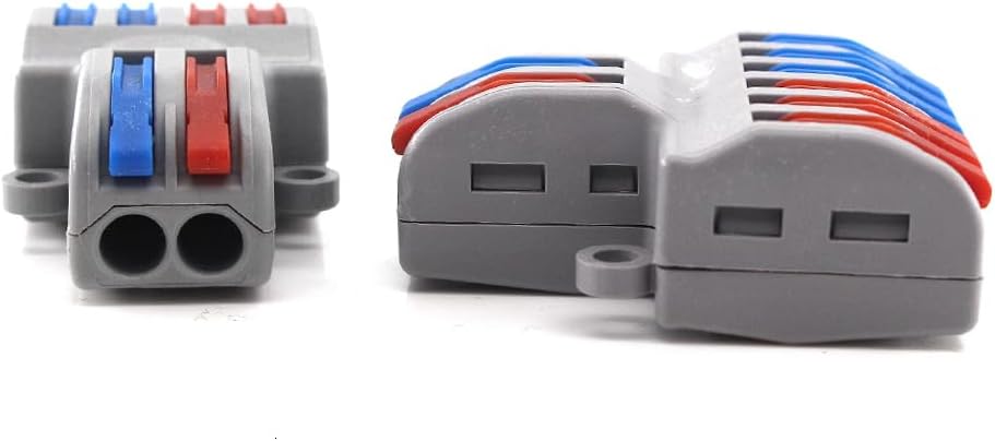 Type SPL-42 62 Wire Connector 2 in 4/6 Out Wire Splitter Quick Conectors Compact Wiring Conductor LED Conector(SPL-62,10PCS)