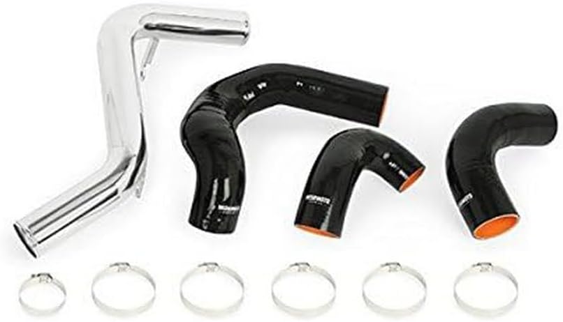 Mishimoto MMICP-FOST-13KP Intercooler Pipe Kit Fits Ford Focus ST 2013+ Polished