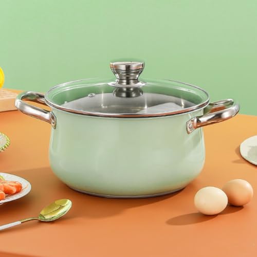 Casserole acier inoxydable haut de gamme à double poignées pour cuisson induction