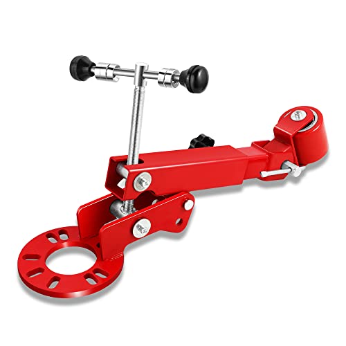 DNA MOTORING TOOLS-00250 Fender Roller Reforming Extending Tool Heavy Duty Wheel Arch Roller Flaring Former for Automobile Maintenance Red