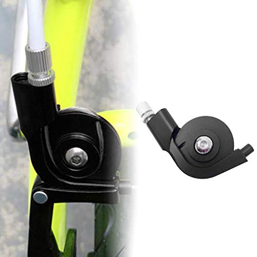 F Fityle Bicycle V Brake Adapter Converter To Caliper Brake Adaptor For Folding Bike Road Cycling V-Brake Mounting Holder Part Accessories - Black #TOP5