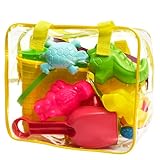 🌊 SOLIDE ET DE HAUTE QUALITÉ : Nos jouets de sable et de plage sont fabriqués à partir de matériaux robustes pour garantir une utilisation durable. Ils peuvent résister aux jeux brusques et sont parfaits pour construire des châteaux de sable ou créer des formes uniques.