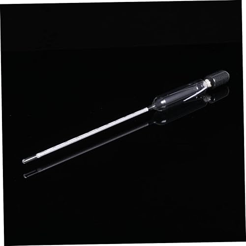 Miniatura 6 de ULTECHNOVO Densitómetro de vidrio 2 unids alcoholímetro triple escala hidrómetro prueba kit luz Mete Pram Meter medidor de densidad Medidor de