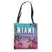 Miami Florida Sunset - I Love Miami Beach Souvenir Tote Bag