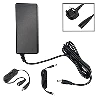 This 24V replacement power supply is compatible with CIOKS 4 Expander Pedal power supply The factory-fitted integrated plug fits a UK 3-pin wall power socket. Both the power specification and the tip size of this power adaptor make it fully compatibl...