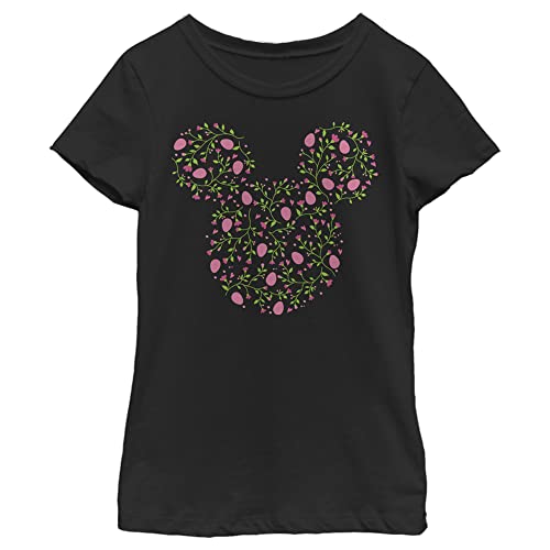 T-shirt Disney noir Shabby Chic M fille pour l'école et les loisirs