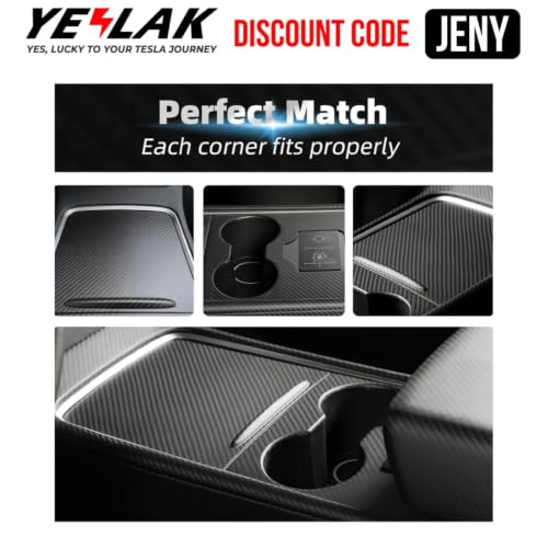 Couverture de Yeslak Coupon Code JENY for Tesla Cabin Upgrade 2026 - Extra 20% OFF