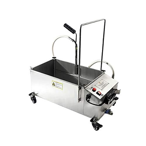 Adcraft BDOF-110 Oil Filtration System, 110-Pound Capacity, Stainless Steel, 120v
