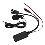 Hosrivae Alpine Câble AUX avec microphone IDA X100, IDA X200, IDA X300 & UniLink pour autoradio, compatible 5,0, longueur 1,5 m