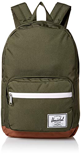 Preisvergleich Produktbild Herschel Rucksack Pop Quiz Classic, Dunkeloliv / Sattelbraun (Grün) - 10011-03011-OS