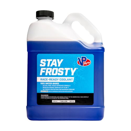 VP Racing Fuels 23051 Stay Frosty Race-Ready Coolant, 1 Gallon (1 Pack)