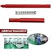 ARRCat Aluminum Comp Center Slider Driveshaft Upgrades Part for 1/10 Senton 4X4 3S Blx&550, Alloy Centor Drive Shaft for Senton 4X4 3S Blx&550,Red