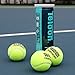 Teloon Championship Tennis Balls - Extra Duty - Regular Duty Felt Pressurized Tennis Balls (1 Can, 3 Balls)