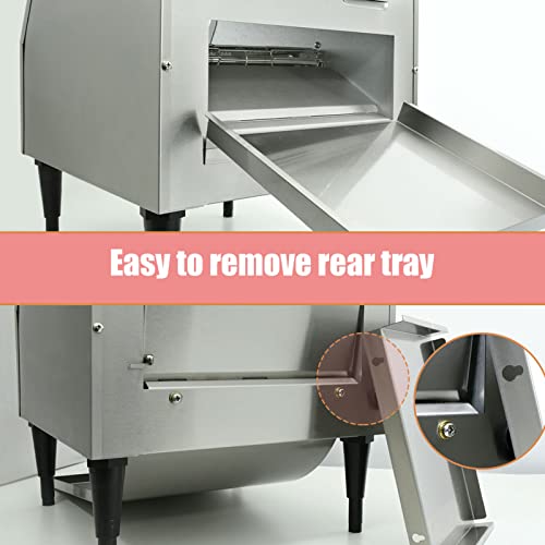 Torradeira Comercial Transportadora, Torradeira Elétrica De Aço Inoxidável, Torradeira De Bancada, S