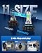 Marsauto 5202/5201 LED Fog Light Bulbs, 100% Successful Installation, 10000 Lumens 600% Brightness 6000K LED Bulbs, 5201 PS24W PS19W Fog Lights For Cars, Trucks,SUV, Non-polarity
