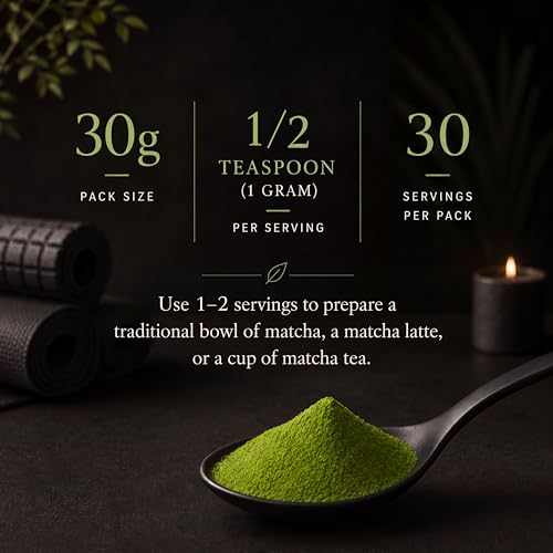 Té Matcha orgánico en polvo ceremonial 30g miniatura 3