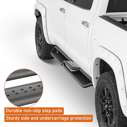 Estribos laterales para Toyota Tundra CrewMax 2007-2021 miniatura 6