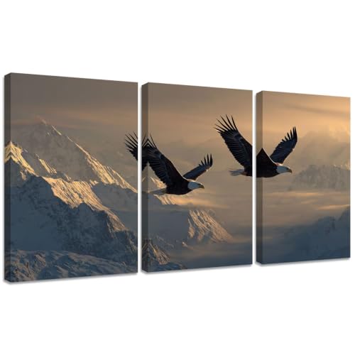 Diamond Painting Paysage pour Salon | Lot de 3 Kits Adultes 60x90cm
