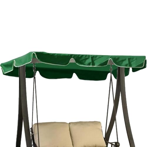 Toldo impermeable de repuesto para columpios de jardín de 23 plazas, hamaca, cubierta duradera para comodidad y protección al aire libre