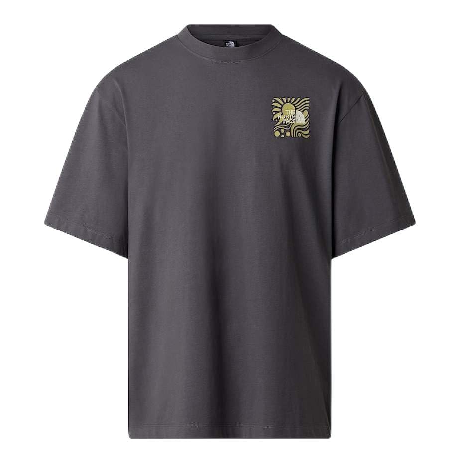 The North Face Sun Oversize Graphic T-Shirt Homme Noir Coton