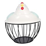 Ambiance de vacances : célébrez la saison des récoltes avec ce panier à thème, pour ajouter une touche festive à votre décoration de cuisine, panier à œufs de cuisine, panier à œufs de poule