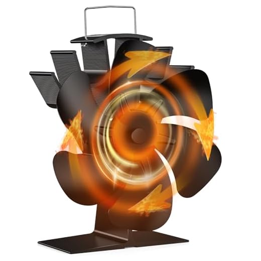 Ventilatore per stufa a legna ad alta efficienza
